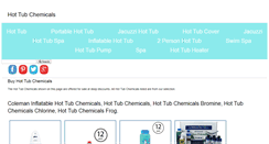 Desktop Screenshot of portablehottubstore.com