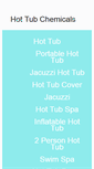 Mobile Screenshot of portablehottubstore.com